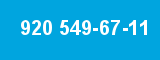 920 549-67-11